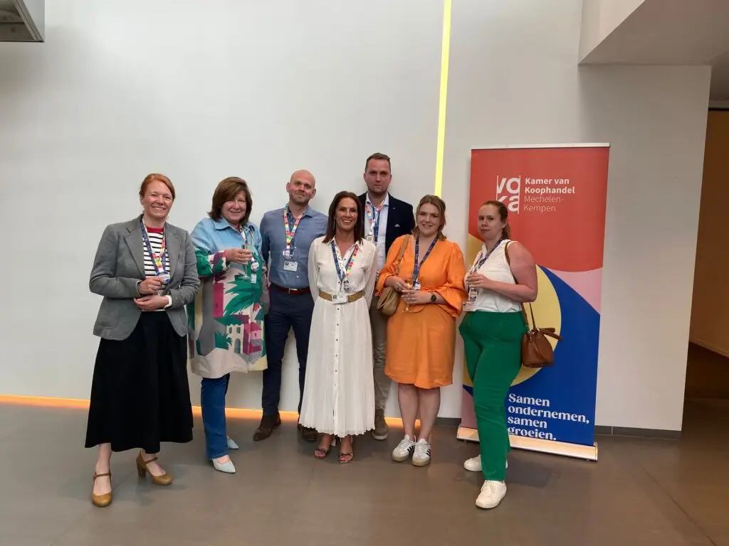 Team van Renotec aanwezig op de VCDO‑uitreiking, georganiseerd door Voka – Kamer van Koophandel Mechelen‑Kempen.